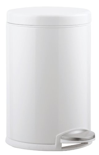 Basurero de baño de diseño blanco Simplehumano