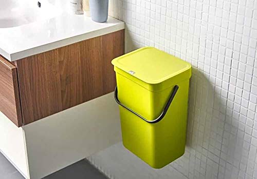 Basurero de baño de pared de color