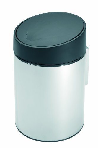 El cubo de baño de acero inoxidable y plástico bimaterial