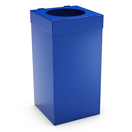¡Un contenedor XXL para clasificar en el trabajo! Color azul.